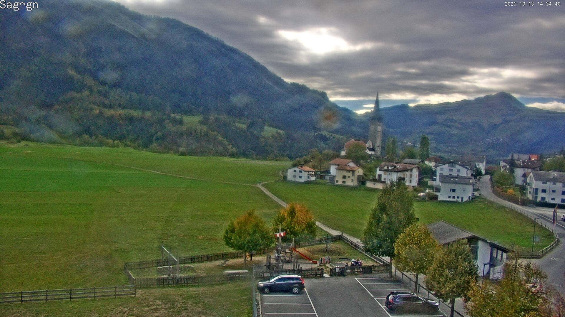 Archived image Webcam Sagogn next to Flims