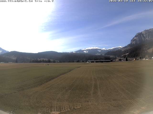 Archiv Foto Webcam Trin (nahe Flims)