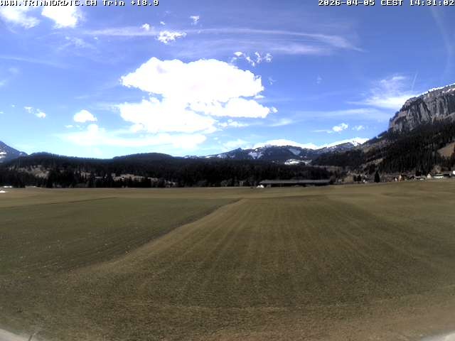 Archived image Webcam Trin (near Flims)