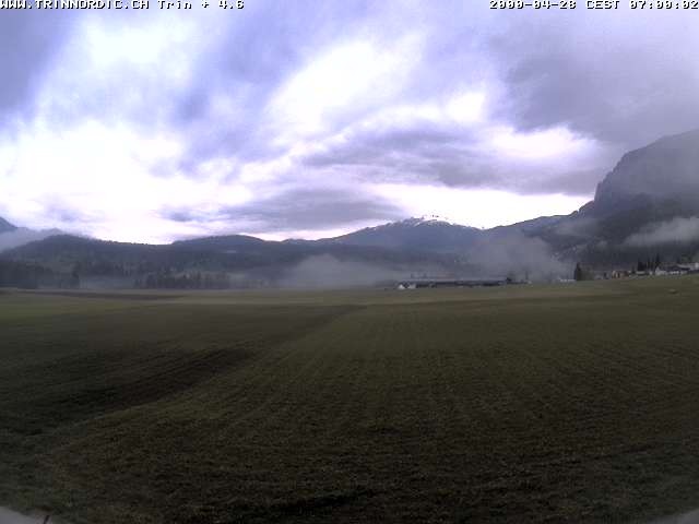 Archiv Foto Webcam Trin (nahe Flims)