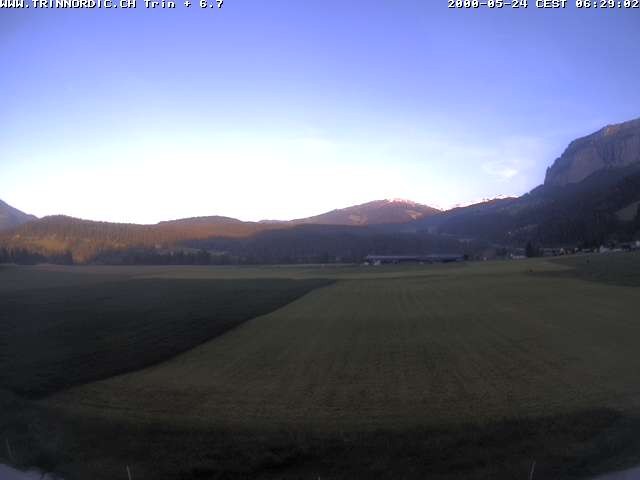 Archiv Foto Webcam Trin (nahe Flims)