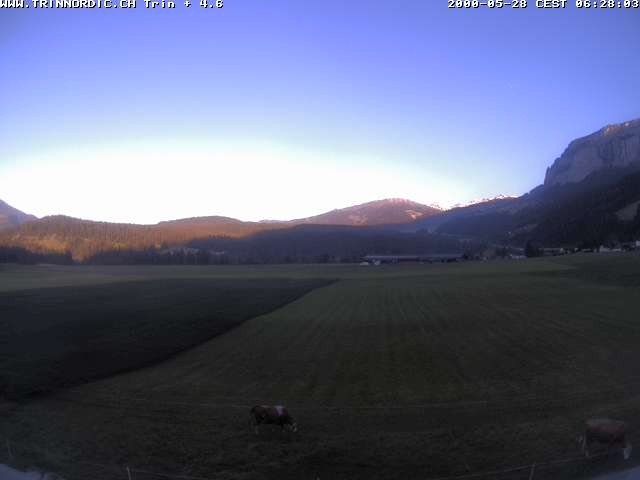 Archiv Foto Webcam Trin (nahe Flims)