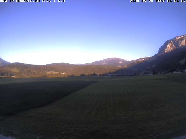 Archiv Foto Webcam Trin (nahe Flims)