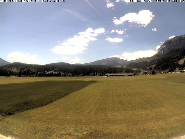 Archiv Foto Webcam Trin (nahe Flims)