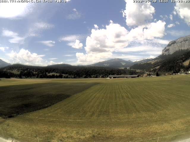 Archiv Foto Webcam Trin (nahe Flims)