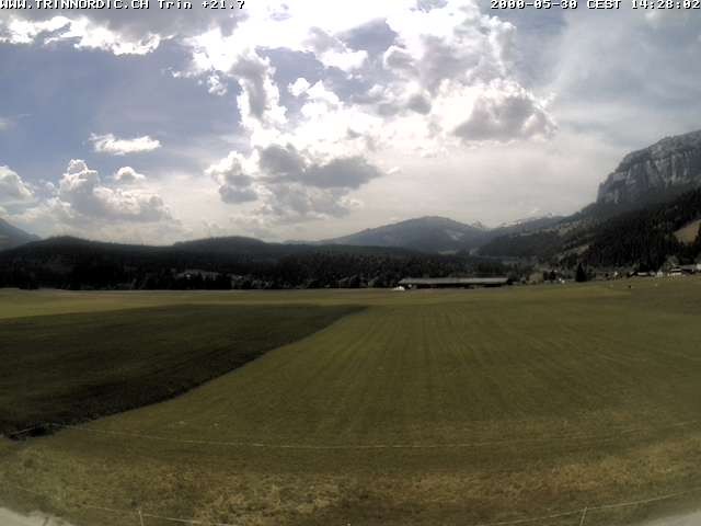 Archiv Foto Webcam Trin (nahe Flims)