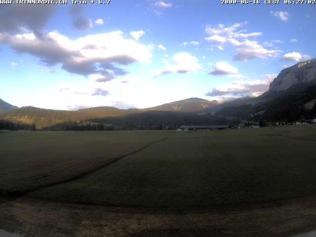 Archiv Foto Webcam Trin (nahe Flims)