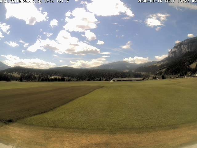 Archiv Foto Webcam Trin (nahe Flims)