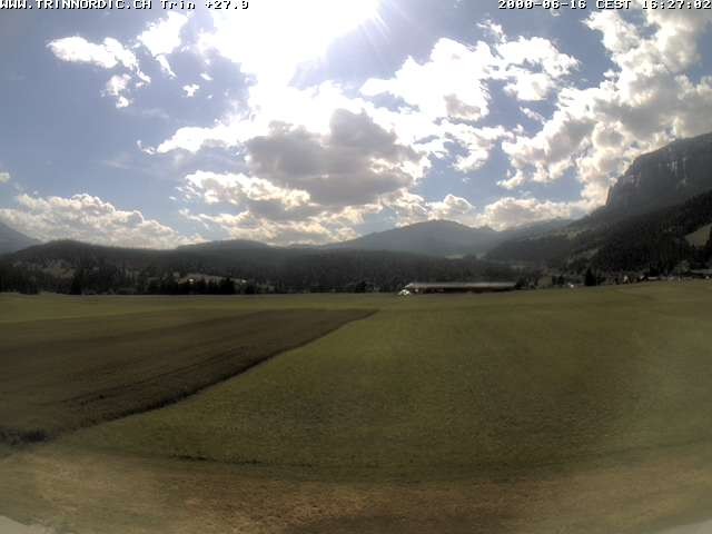 Archiv Foto Webcam Trin (nahe Flims)