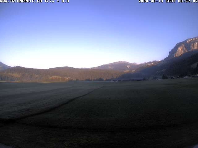 Archiv Foto Webcam Trin (nahe Flims)
