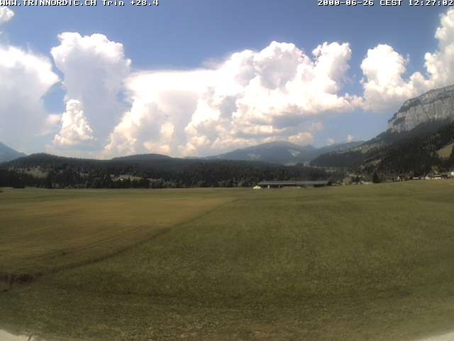 Archiv Foto Webcam Trin (nahe Flims)