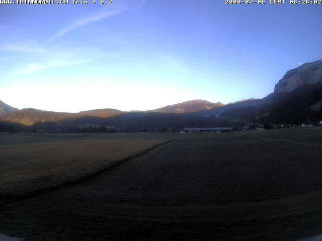 Archiv Foto Webcam Trin (nahe Flims)