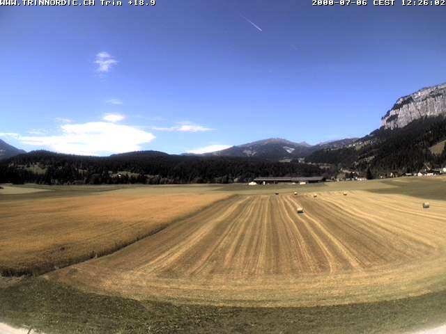 Archiv Foto Webcam Trin (nahe Flims)