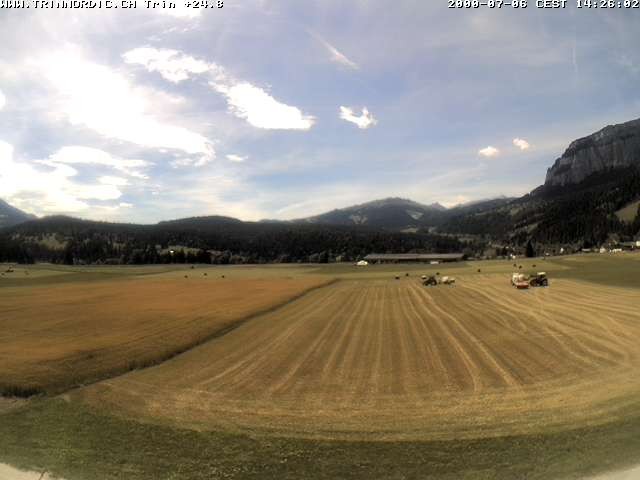 Archived image Webcam Trin (near Flims)
