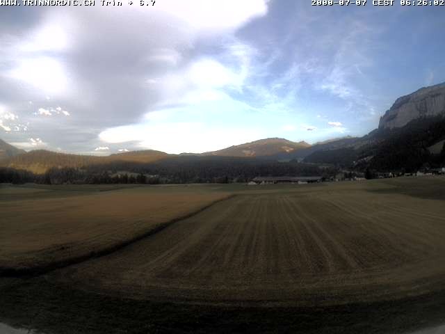 Archiv Foto Webcam Trin (nahe Flims)