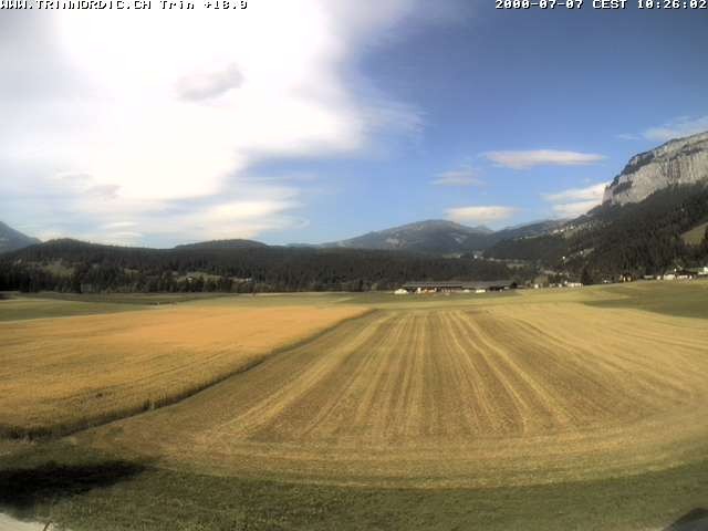Archiv Foto Webcam Trin (nahe Flims)