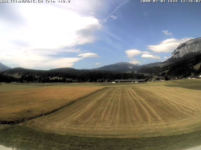 Archiv Foto Webcam Trin (nahe Flims)