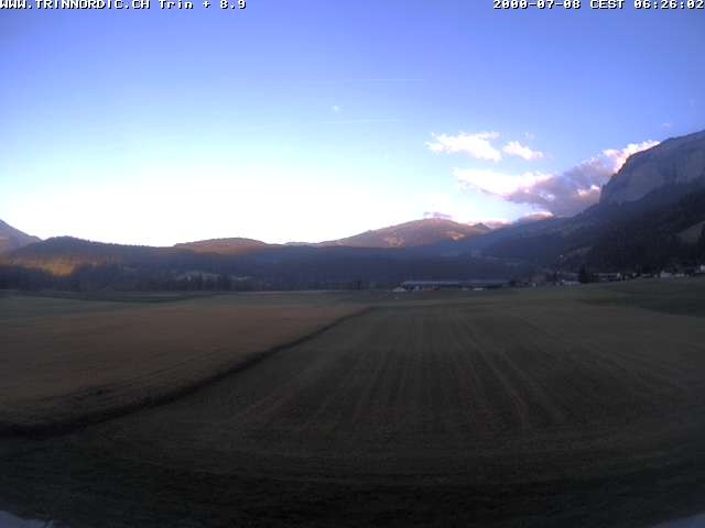 Archiv Foto Webcam Trin (nahe Flims)