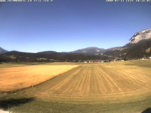 Archived image Webcam Trin (near Flims)