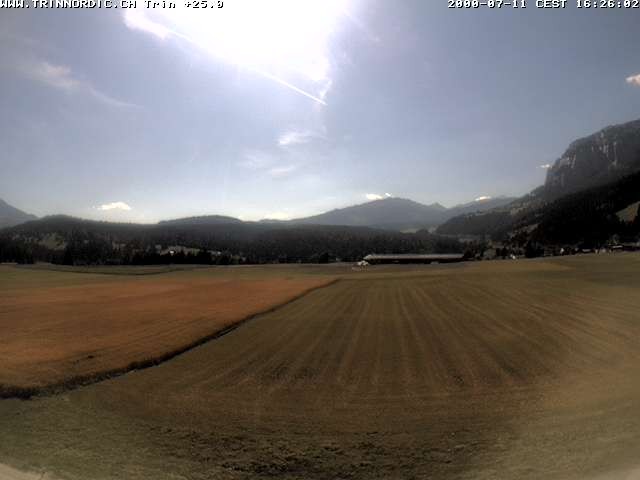 Archived image Webcam Trin (near Flims)