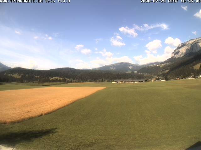 Archived image Webcam Trin (near Flims)