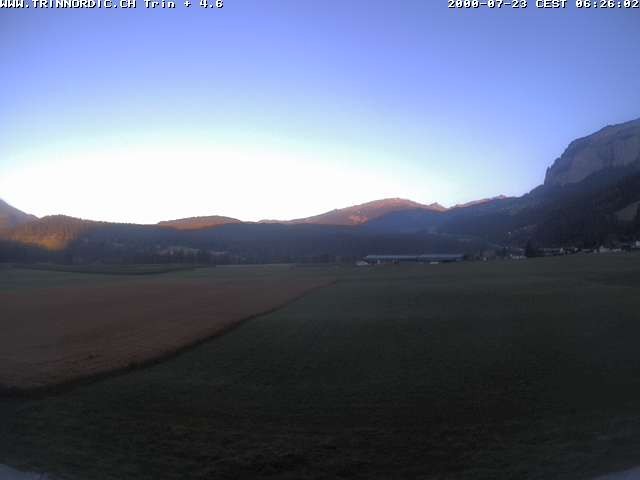 Archiv Foto Webcam Trin (nahe Flims)