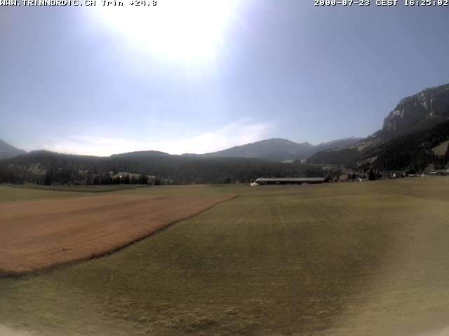Archiv Foto Webcam Trin (nahe Flims)