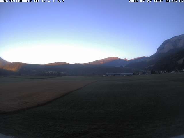 Archiv Foto Webcam Trin (nahe Flims)