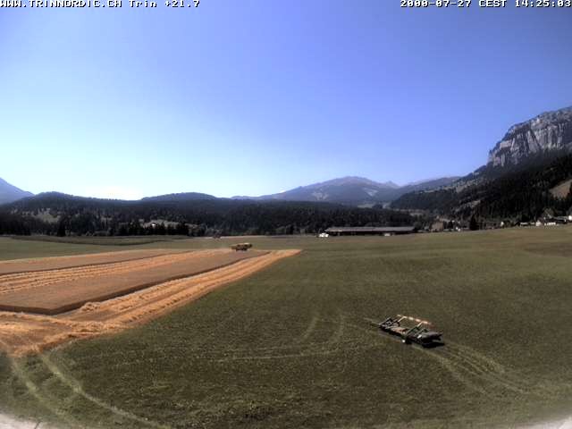 Archiv Foto Webcam Trin (nahe Flims)