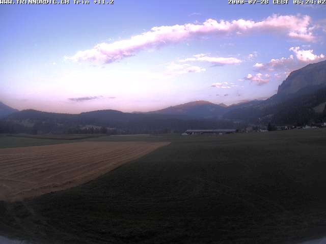 Archiv Foto Webcam Trin (nahe Flims)