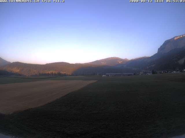 Archiv Foto Webcam Trin (nahe Flims)