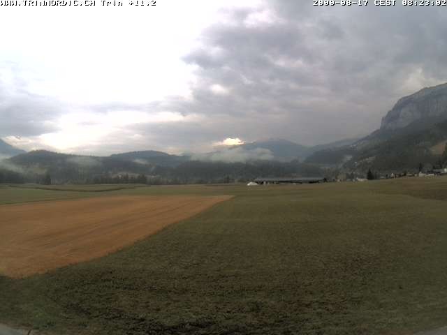 Archiv Foto Webcam Trin (nahe Flims)
