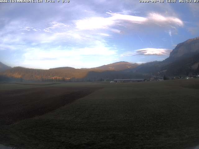 Archiv Foto Webcam Trin (nahe Flims)