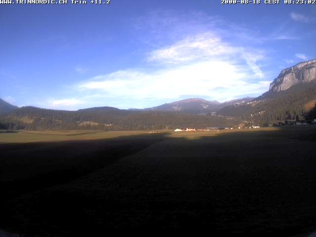 Archiv Foto Webcam Trin (nahe Flims)