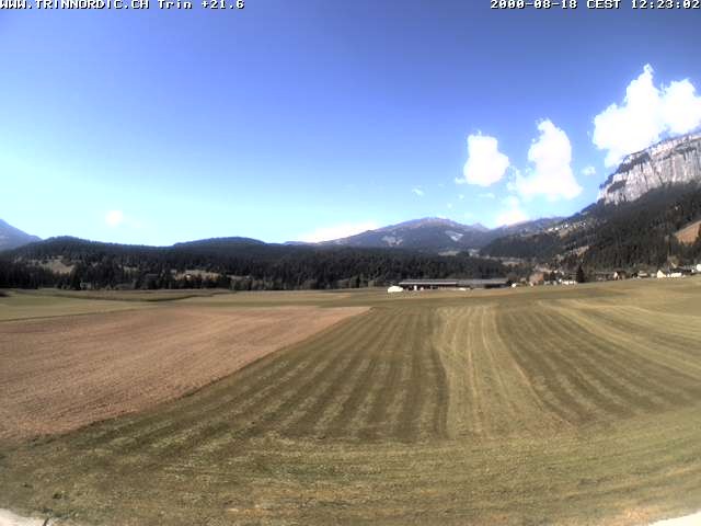 Archiv Foto Webcam Trin (nahe Flims)