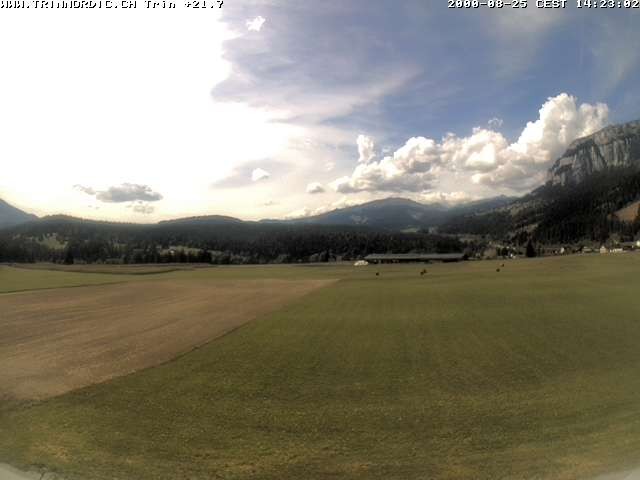 Archiv Foto Webcam Trin (nahe Flims)