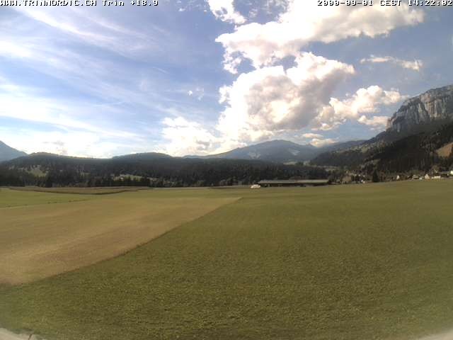 Archiv Foto Webcam Trin (nahe Flims)
