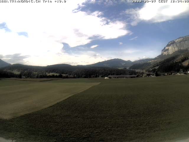 Archiv Foto Webcam Trin (nahe Flims)