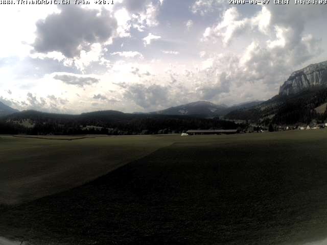 Archiv Foto Webcam Trin (nahe Flims)