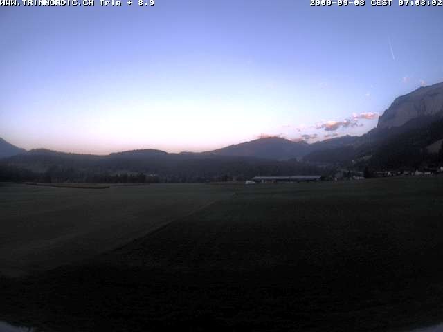 Archiv Foto Webcam Trin (nahe Flims)