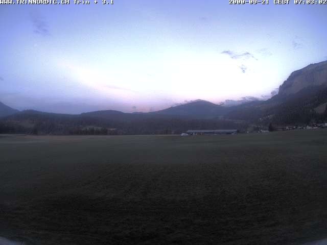 Archiv Foto Webcam Trin (nahe Flims)