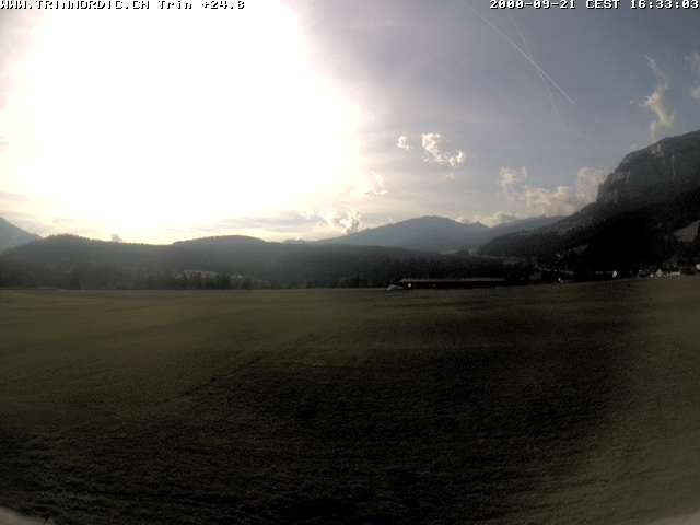 Archiv Foto Webcam Trin (nahe Flims)