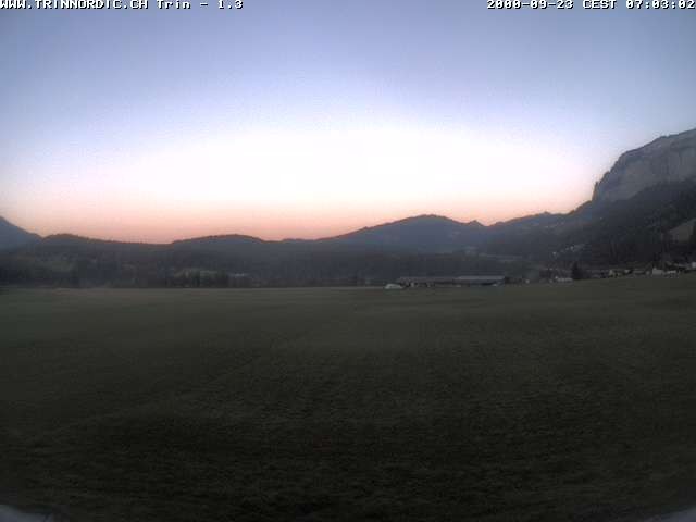 Archiv Foto Webcam Trin (nahe Flims)