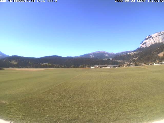 Archiv Foto Webcam Trin (nahe Flims)