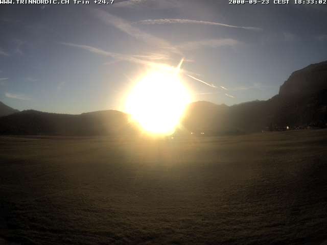 Archiv Foto Webcam Trin (nahe Flims)