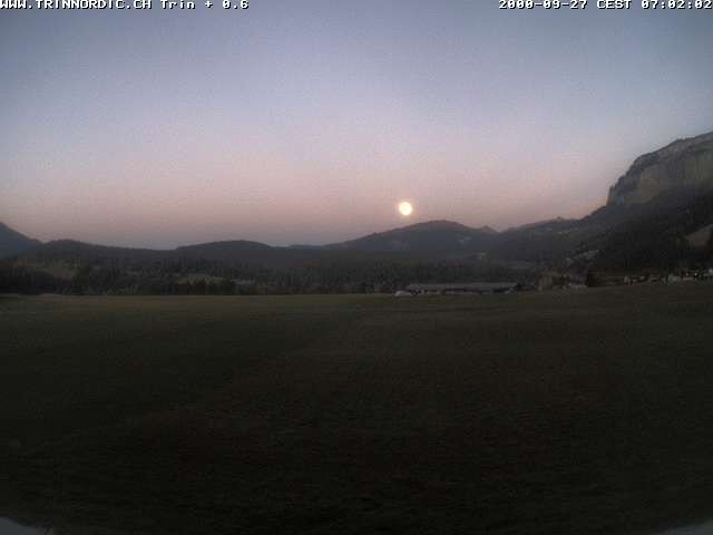 Archiv Foto Webcam Trin (nahe Flims)