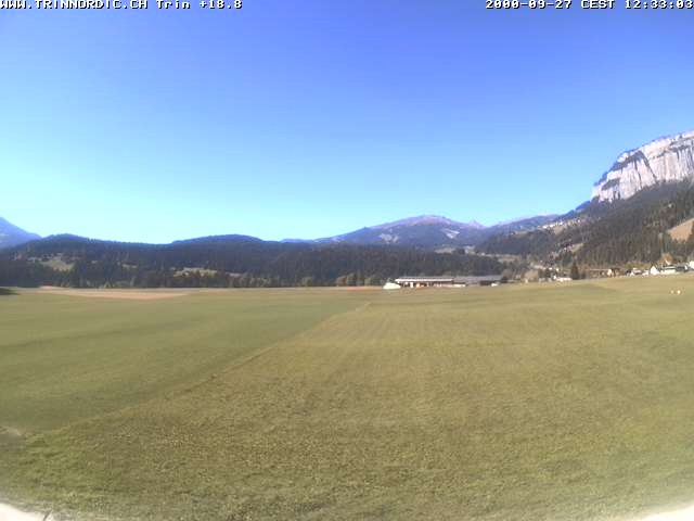 Archiv Foto Webcam Trin (nahe Flims)