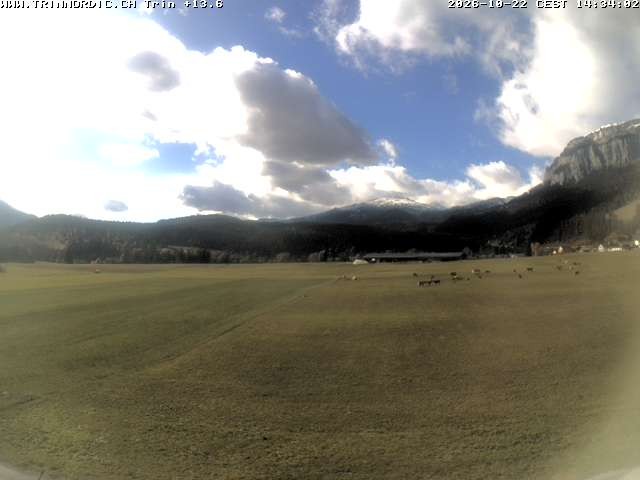 Archiv Foto Webcam Trin (nahe Flims)