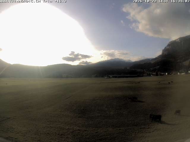 Archiv Foto Webcam Trin (nahe Flims)