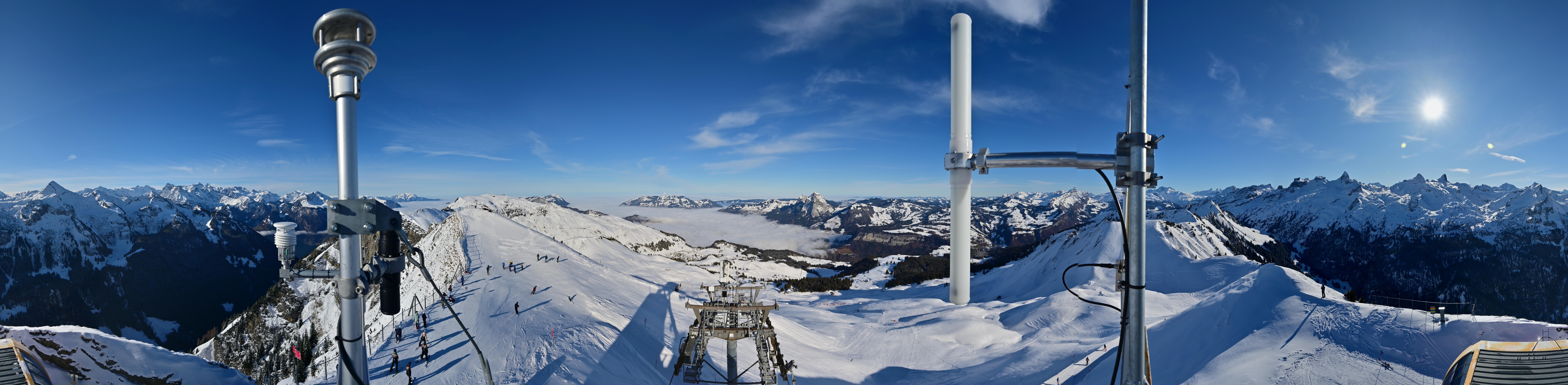 Archiv Foto Webcam Bergstation Klingenstock, Stoos